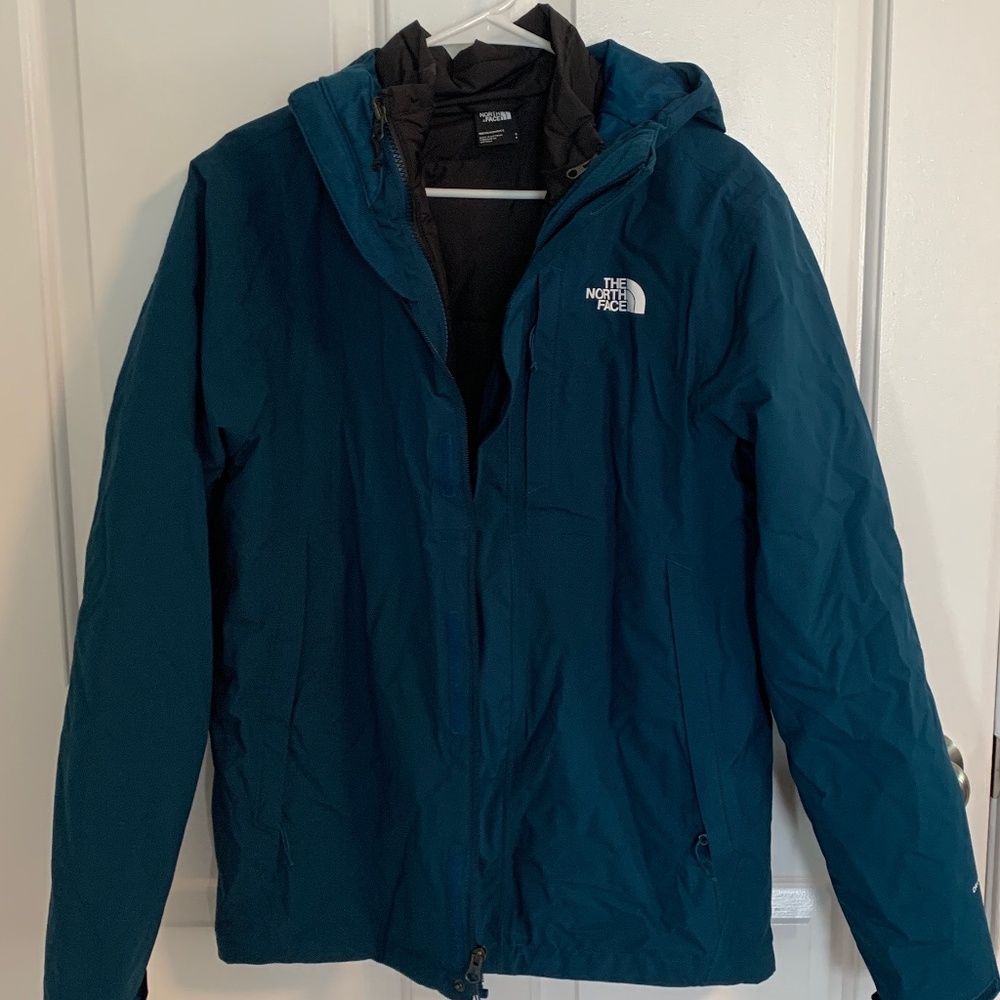The North Face Carto Tri-Climate Ski Jacket, Teal size S